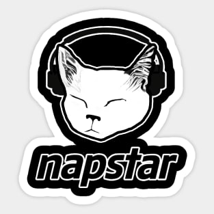 OG LOGO PARODY -Napstar Sticker